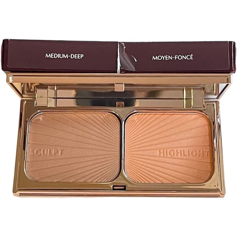 Paleta Charlotte Tilbury Filmstar Bronze & Glow aberta