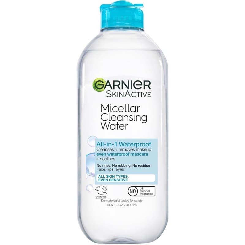 Frasco de água micelar Garnier SkinActive