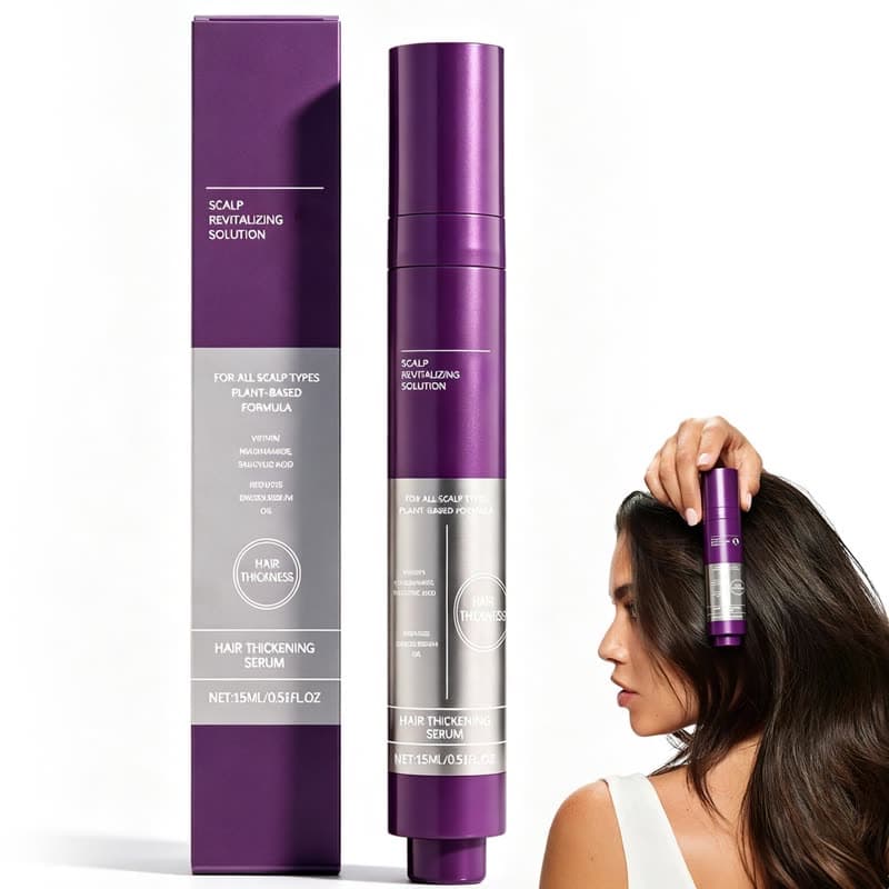 Frasco roll-on do sérum de alecrim Hypoaled para crescimento capilar