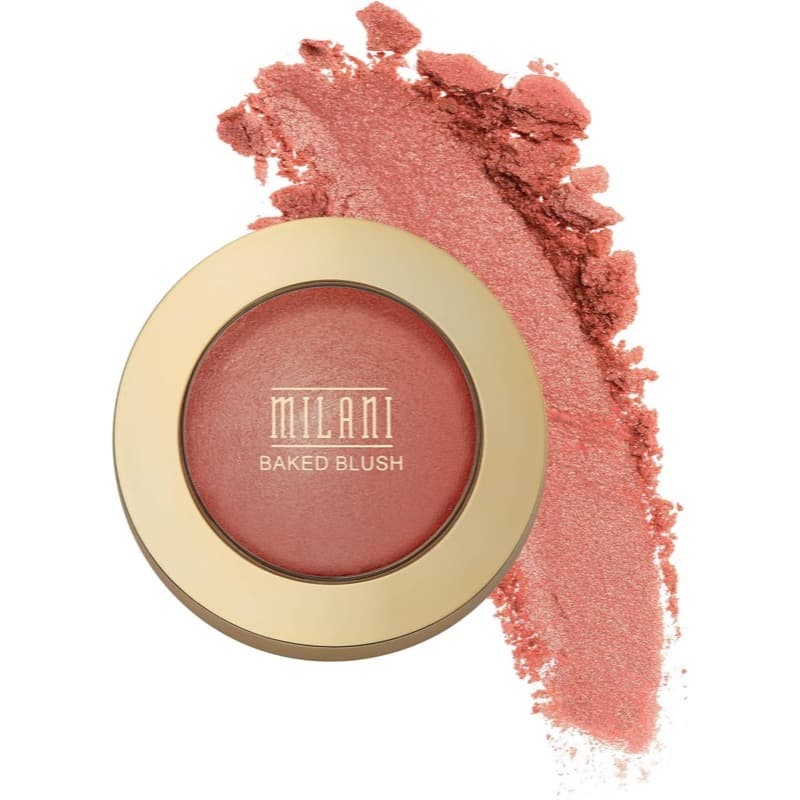 Blush compacto Milani Baked na cor Sunset Passione